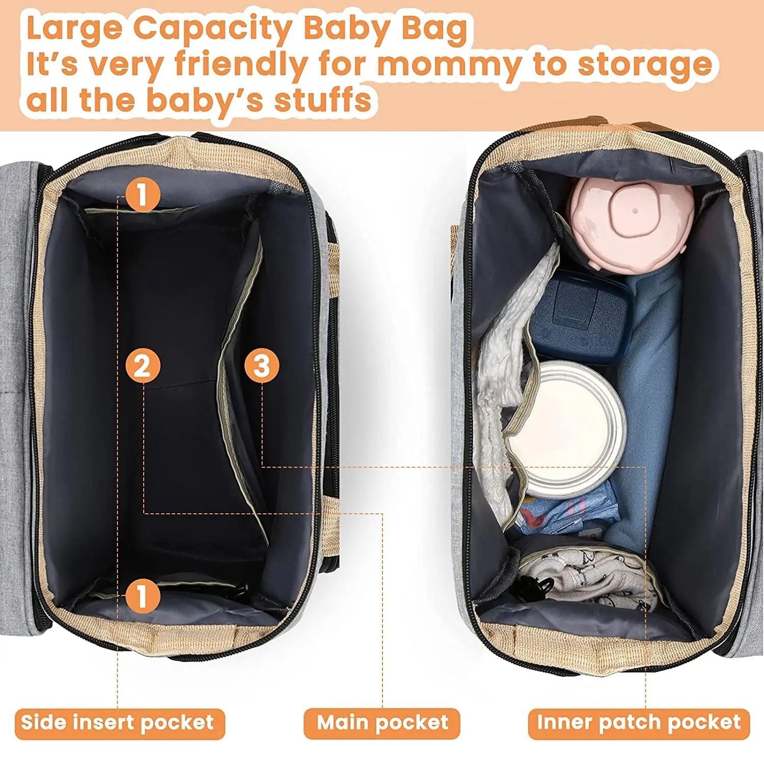 Portable Mommy Folding Baby Bag - Bargain Tool