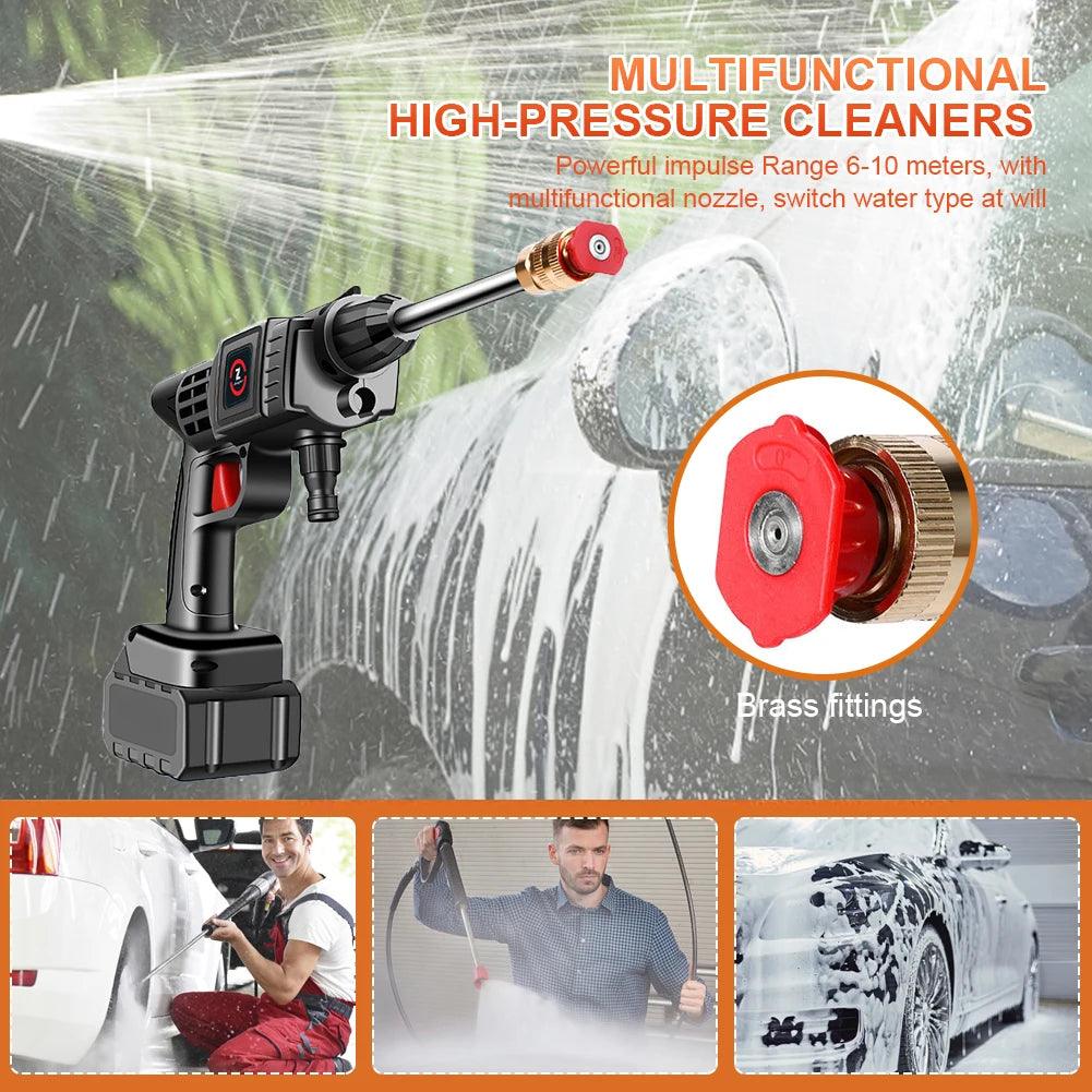 TurboJet High-Pressure Car Washer Gun - Bargain Tool