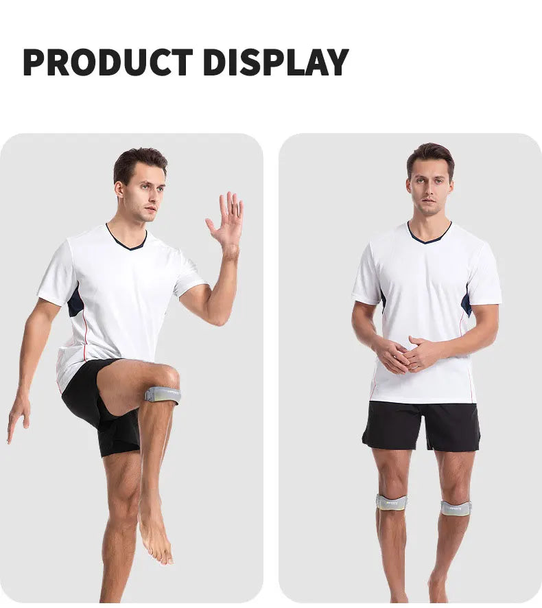 Adjustable Patellar Knee Strap – 2-Piece Support Pads for Running, Sports & Tendon Relief