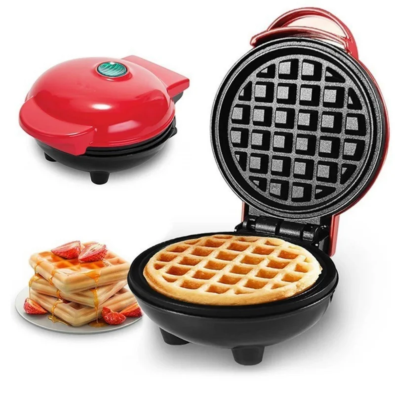 Mini Bubble Waffle Maker – Heart-Shaped Breakfast & Snack Machine for Kids, Parties & Fun Treats (350W)