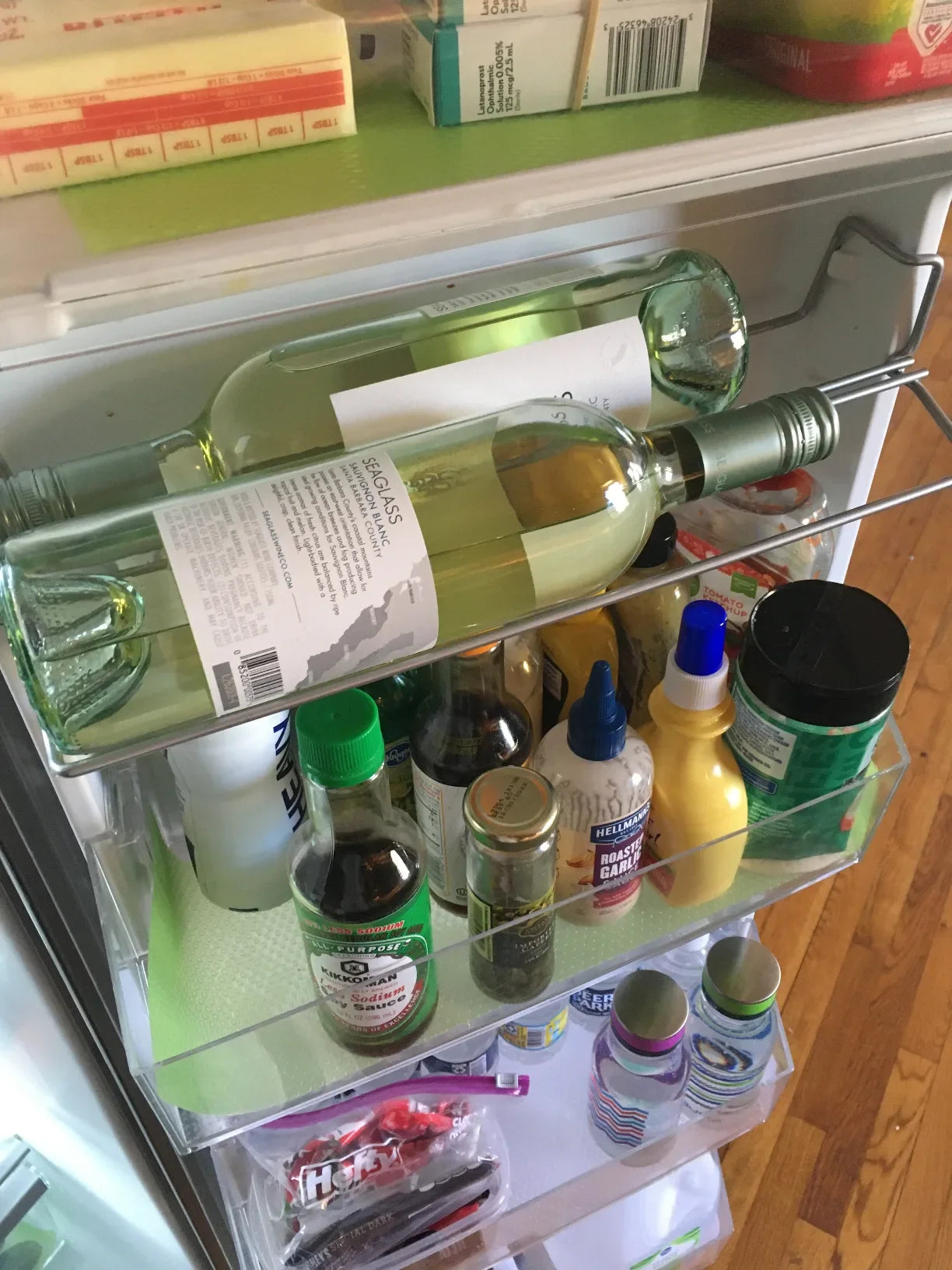 Washable Refrigerator Shelf Liners – Waterproof, Anti-Slip, Cut-to-Fit Fridge Mats (5/3/1 Pack)