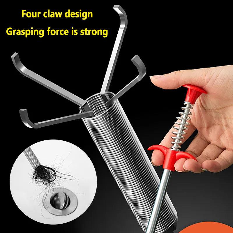 60cm Spring Pipe Dredging Tool - Bargain Tool