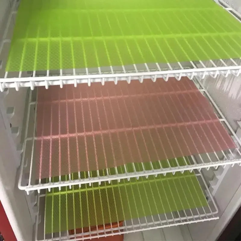 Washable Refrigerator Shelf Liners – Waterproof, Anti-Slip, Cut-to-Fit Fridge Mats (5/3/1 Pack)