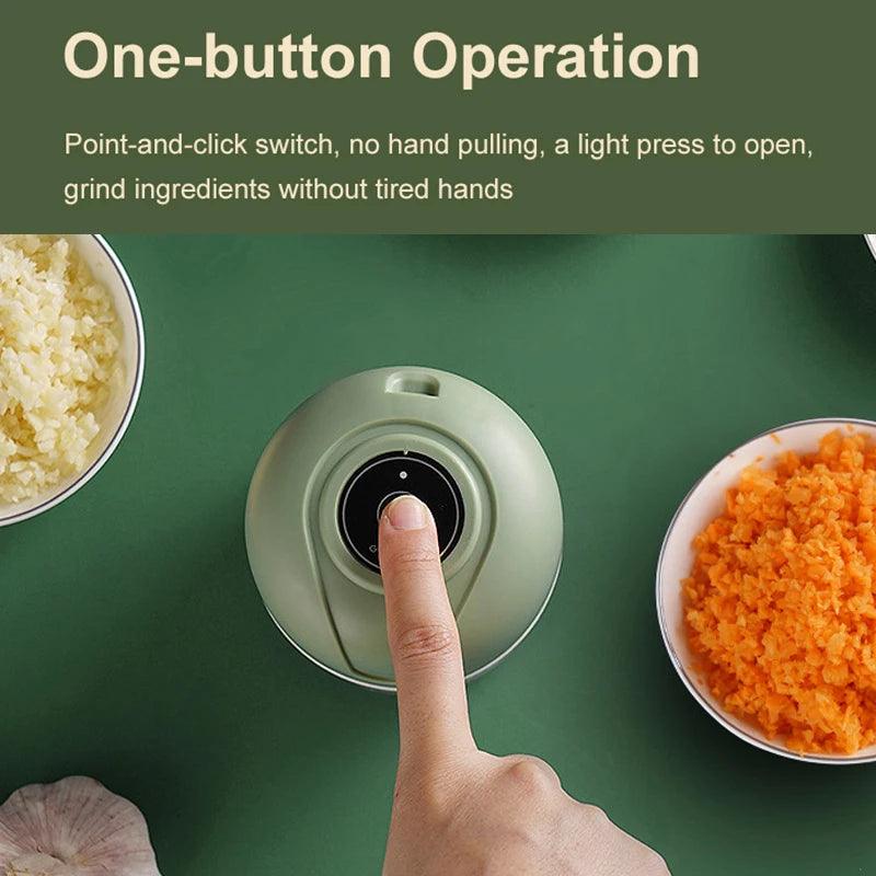 Mini Electric Garlic Chopper - Bargain Tool