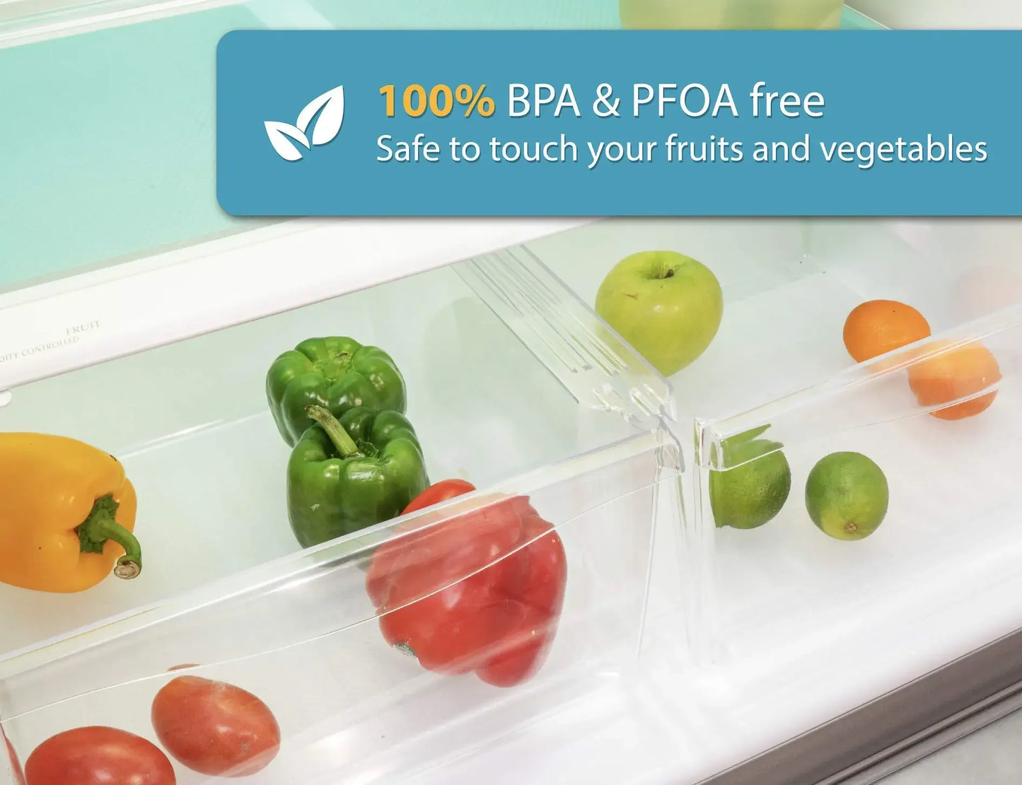 Washable Refrigerator Shelf Liners – Waterproof, Anti-Slip, Cut-to-Fit Fridge Mats (5/3/1 Pack)