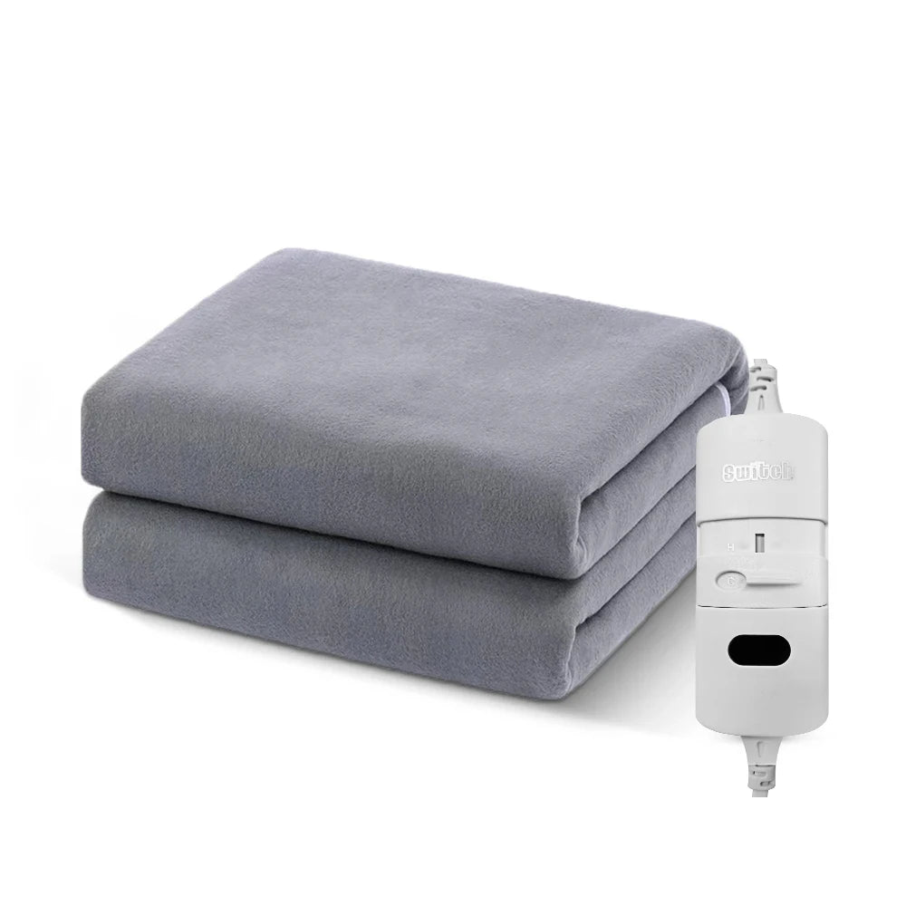 Electric Heating Blanket – Automatic Thermostat Bed Warmer Mattress Pad for Winter Comfort (220V EU Plug)