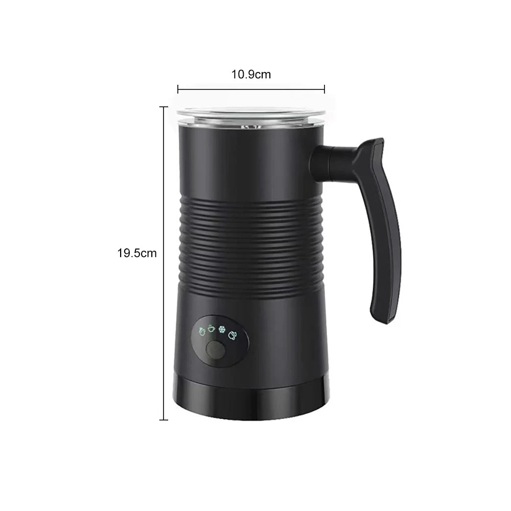 Electric Milk Frother – 4-in-1 Hot & Cold Foam Maker for Coffee, Cappuccino, Latte & Hot Chocolate (220V)