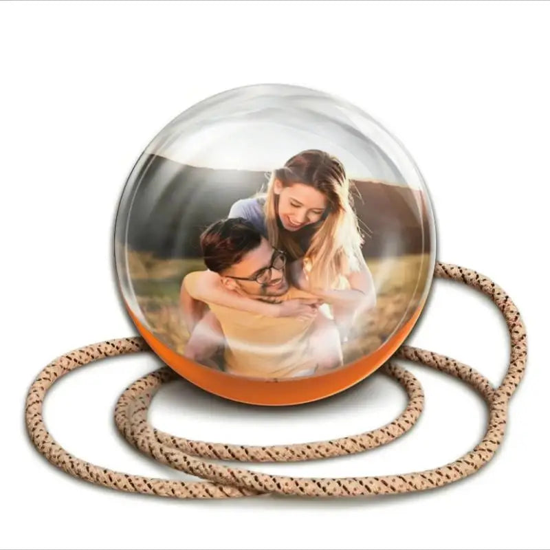 3D Crystal Ball Video Display – DIY Memory Sphere with 2.7" Screen, 4GB Storage & MP4 Photo/Video Playback