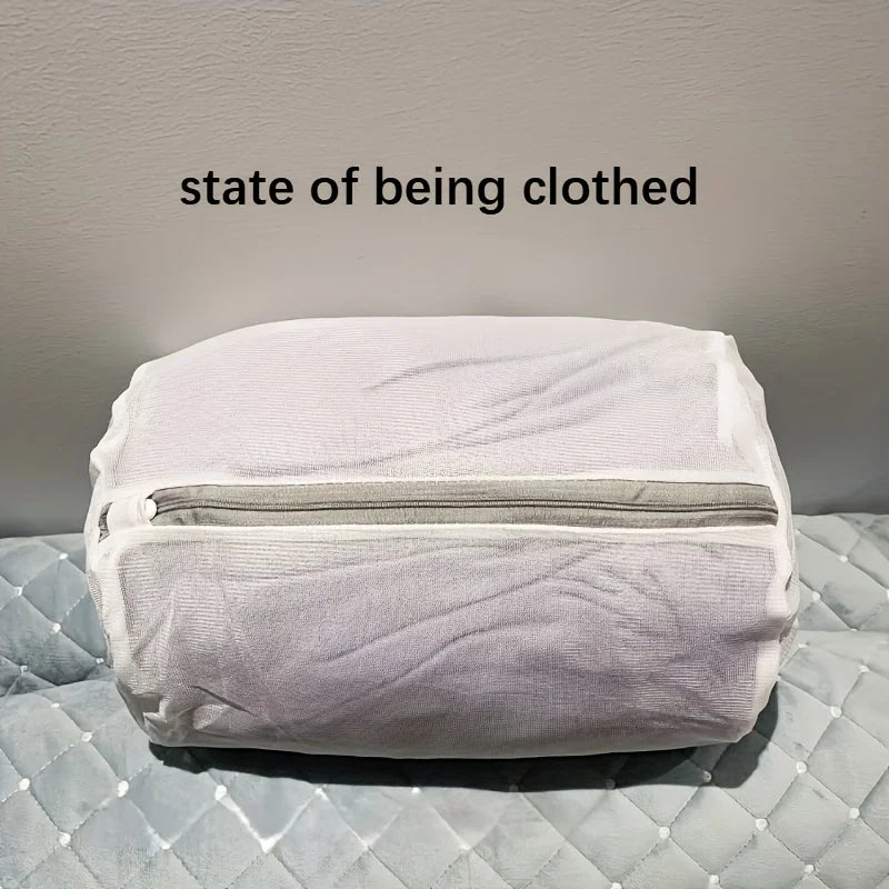 Versatile Shoe Laundry Bag – Durable Mesh Washing Bag for Sneakers, Shoes, Socks & Delicates with Zipper Closure