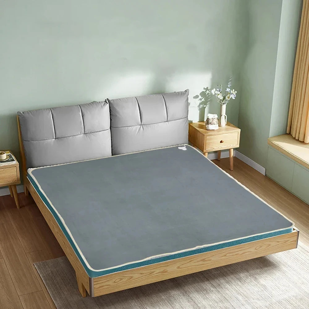 Electric Heating Blanket – Automatic Thermostat Bed Warmer Mattress Pad for Winter Comfort (220V EU Plug)