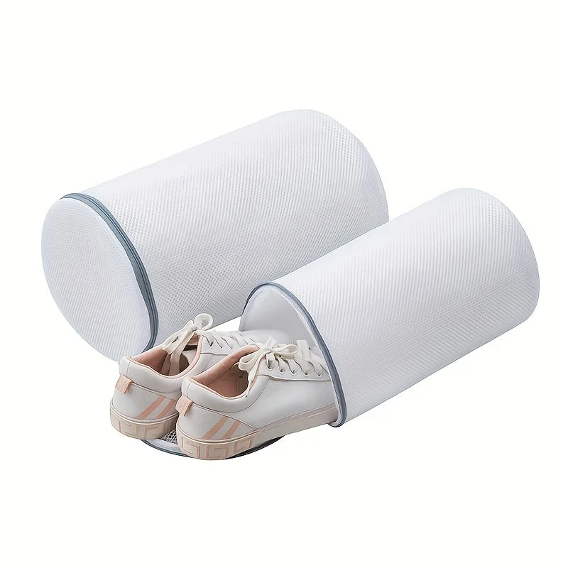 Versatile Shoe Laundry Bag – Durable Mesh Washing Bag for Sneakers, Shoes, Socks & Delicates with Zipper Closure