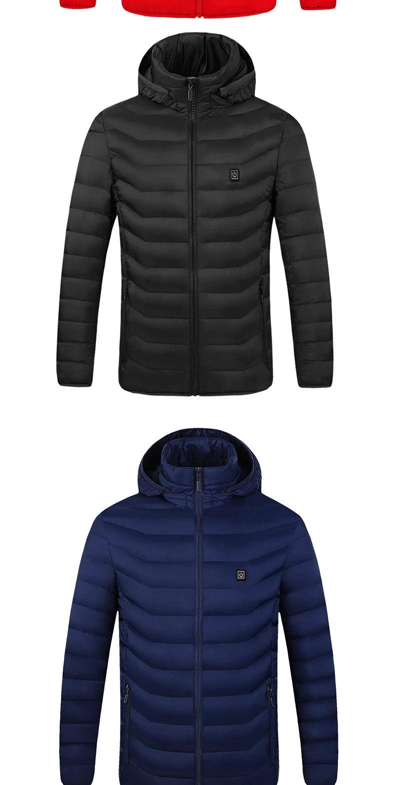 TODWARM 21-Zone Heated Jacket – USB Electric Heating Motorcycle and Winter Jacket for Men and Women | Thermal Graphene Coat