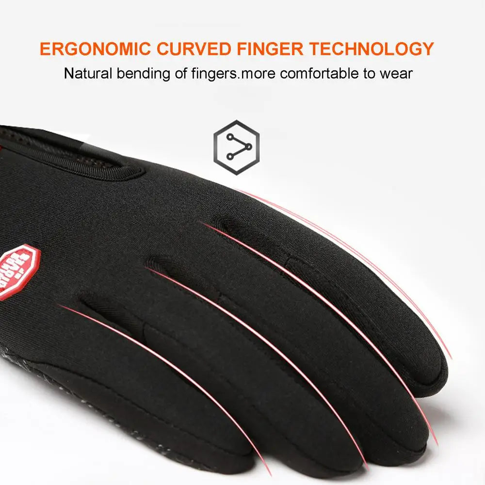 USB Heated Gloves – Touchscreen Waterproof Winter Hand Warmers for Cycling, Driving & Outdoor Cold Weather