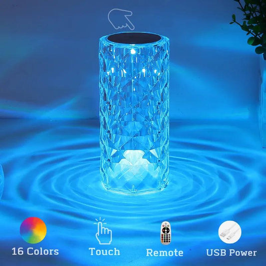 Crystal Table Lamp - Bargain Tool