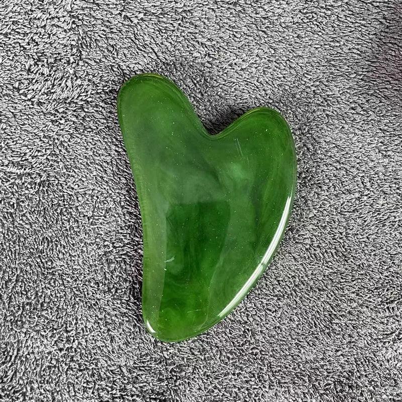Heart Shaped Beeswax Gua Sha - Bargain Tool