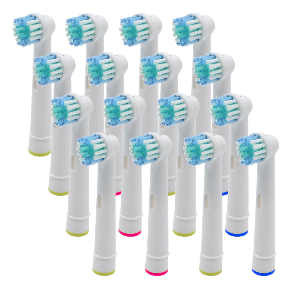 Replacement Toothbrush Heads for Oral-B Electric Toothbrush – Compatible with Advance Power, Pro Health, Triumph & Vitality Precision Clean