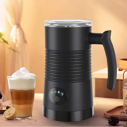 Electric Milk Frother – 4-in-1 Hot & Cold Foam Maker for Coffee, Cappuccino, Latte & Hot Chocolate (220V)