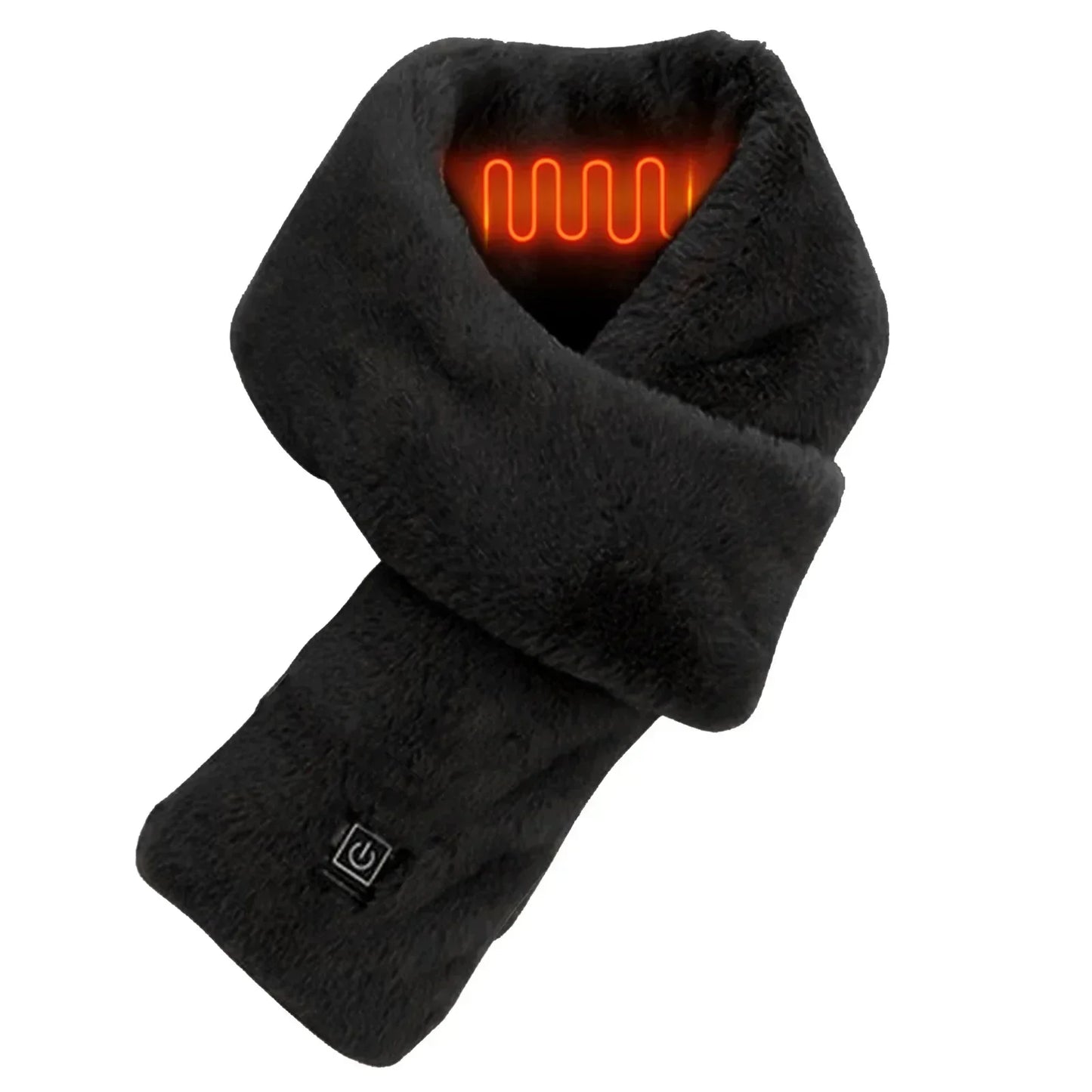 USB Heated Neck Warmer – 3-Level Rechargeable Winter Heating Scarf for Neck Support & Cold Weather Relief