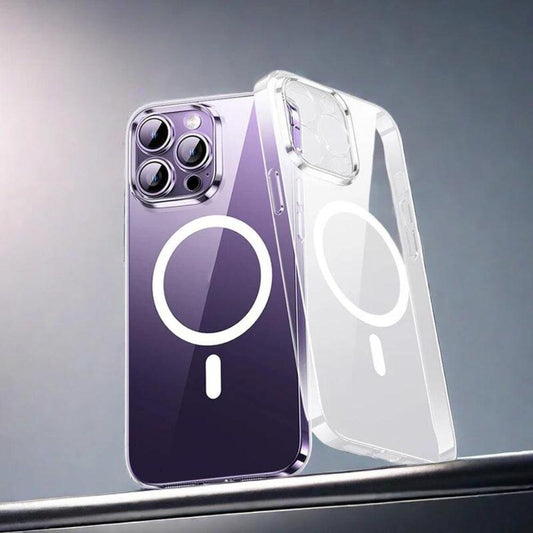 Magnetic Case Hard PC Clear Case for iPhone - Bargain Tool